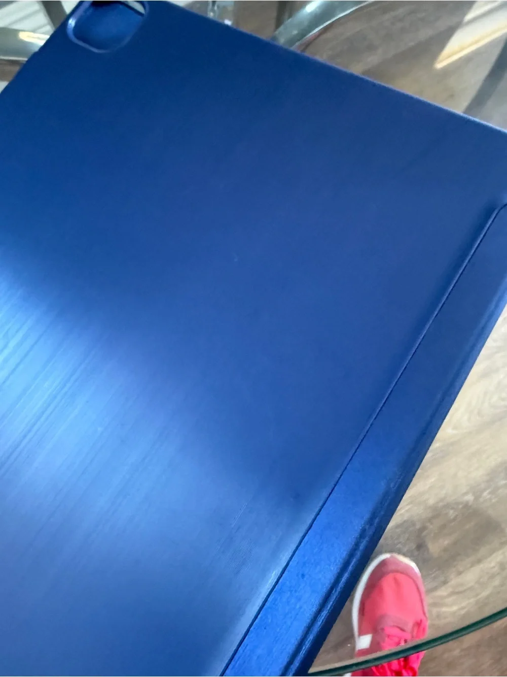 13” iPad Pro Slim Blue Tablet Folio Case - Protective Smart Cover